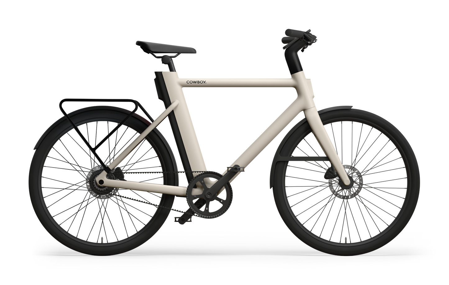 Cowboy CRUISER e-bike met bagagerek